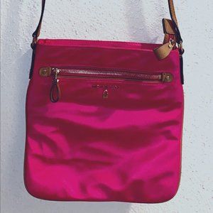 Micheal Kors MK Fuschia Crossbody bag